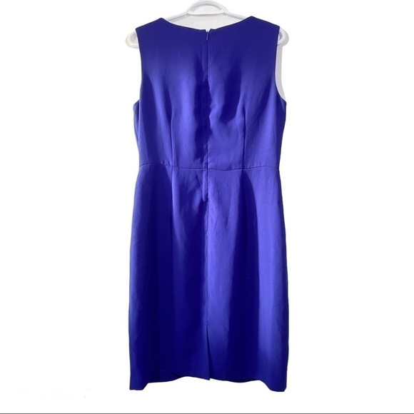 IVANKA Trump Sheat Sleeveless Navy Dress size S - Picture 5 of 15